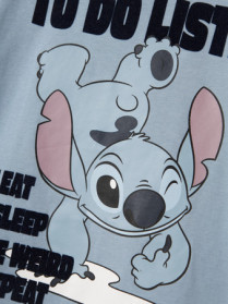 NAME IT Stitch T-shirt Judd Dusty Blue